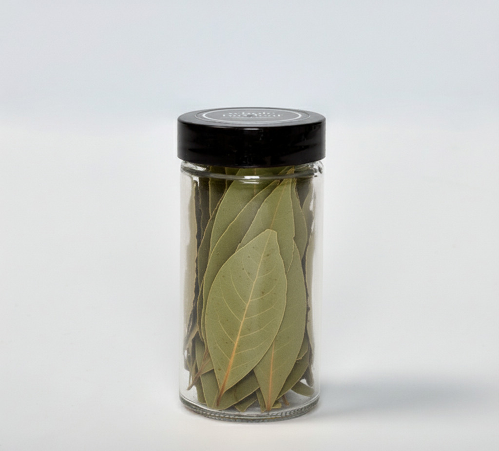 Whole Bay Leaf — Filled Jar (Black Cap)