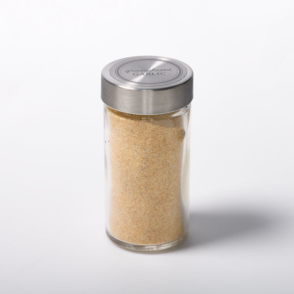 Granulated Garlic — Filled Jar (Stainless Steel Cap)