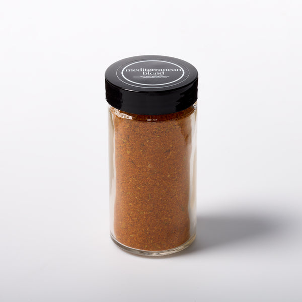 Mediterranean Seasoning — Filled Jar (Black Cap)